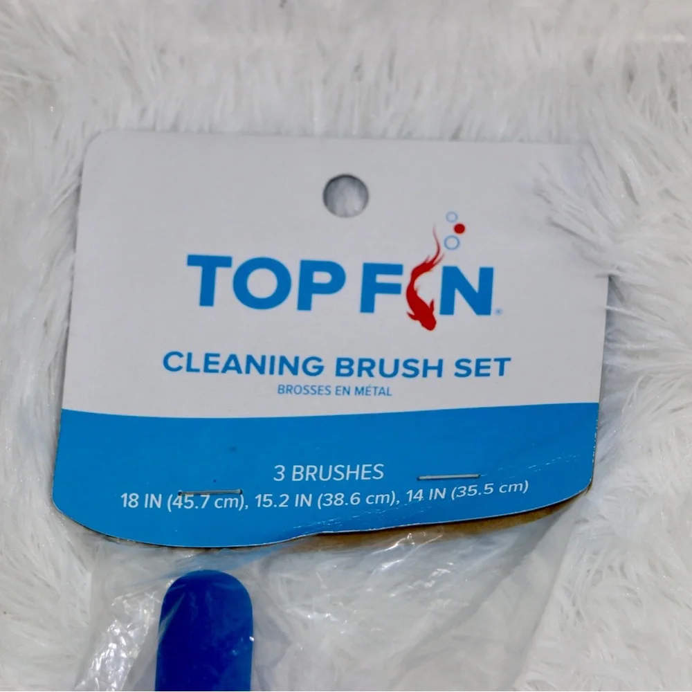 Aquarium Cleaning Brush Set 3pc Fish Tank Filter Hose Pipe Cleaner 14